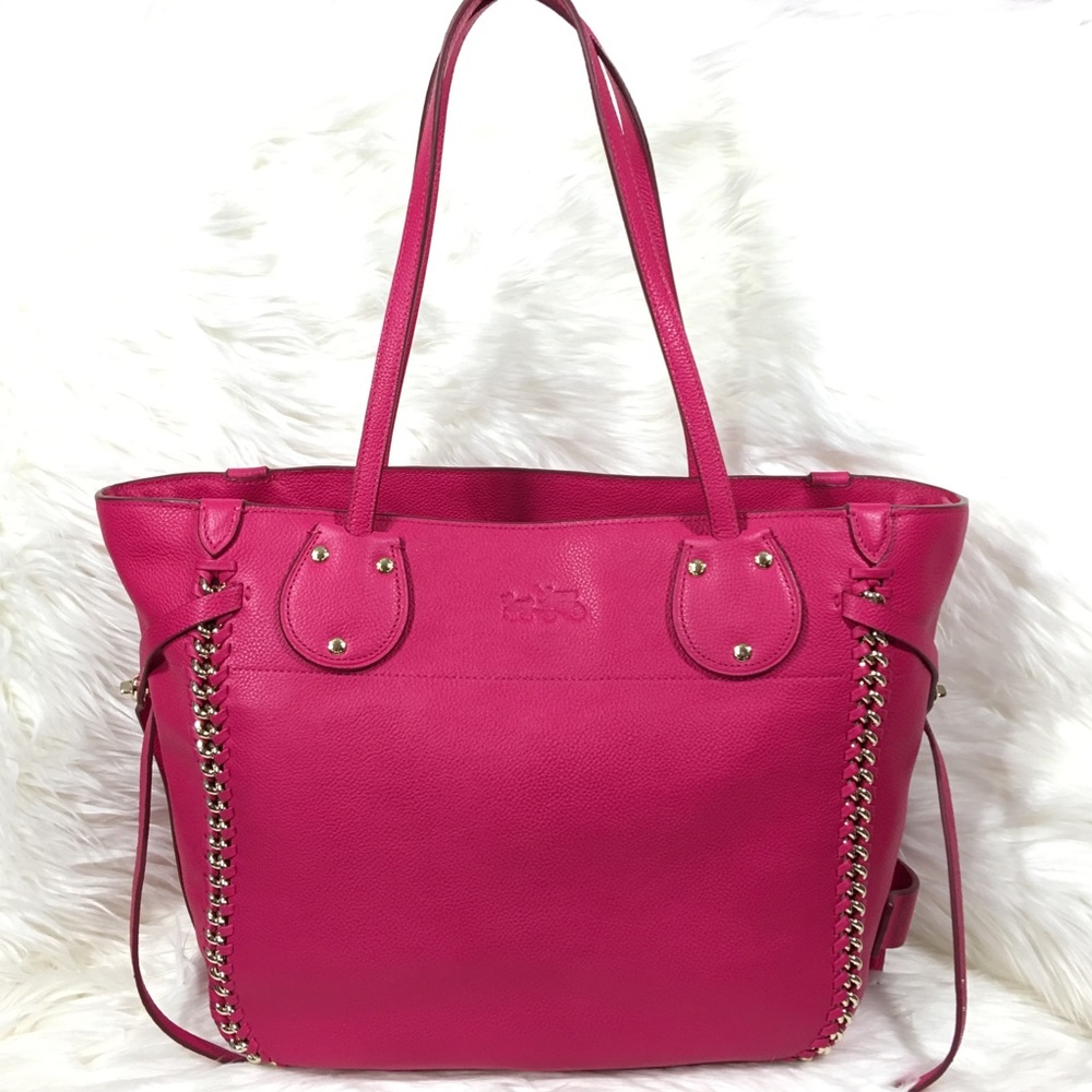 Brand NEW! COACH Tatum Whiplash in Pink Ruby